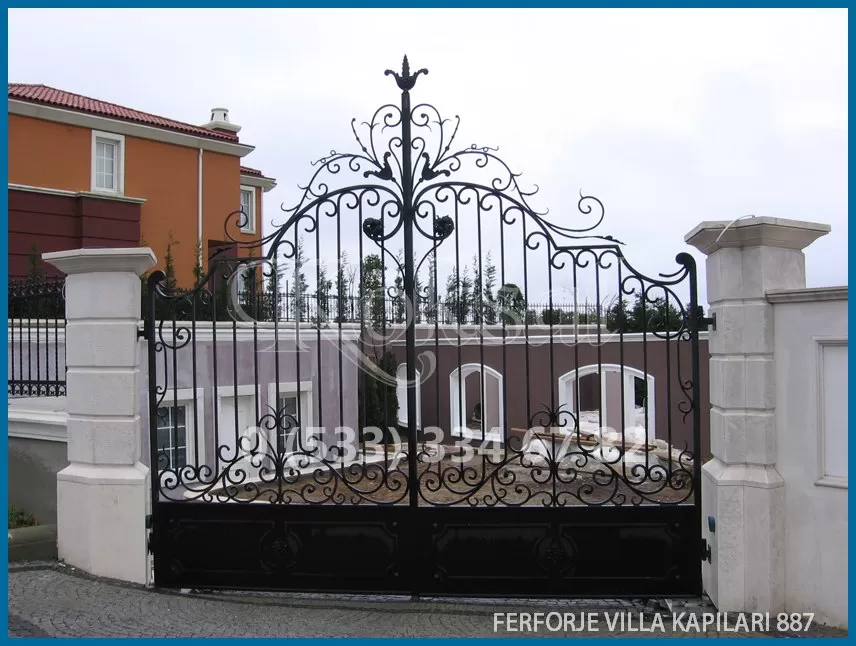 Ferforje Villa Kapıları 887