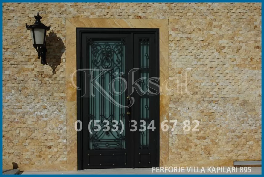 Ferforje Villa Kapıları 895