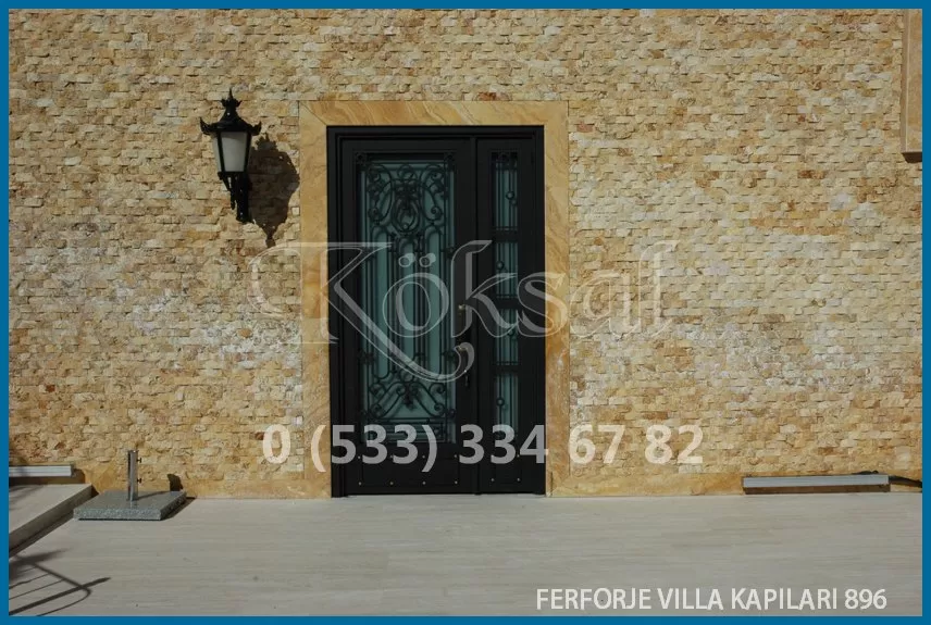Ferforje Villa Kapıları 896