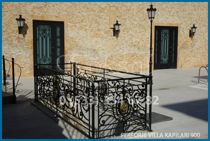 Ferforje Villa Kapıları 900