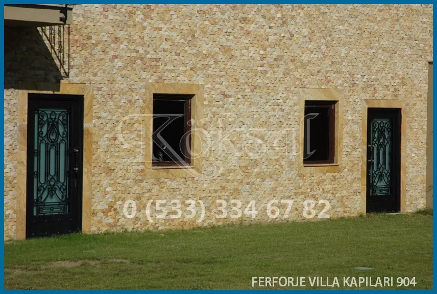 Ferforje Villa Kapıları 904