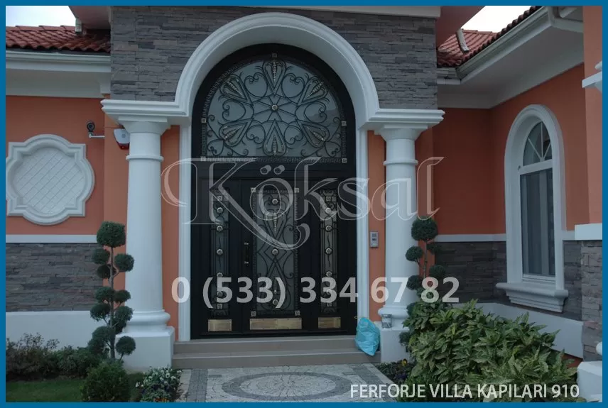 Ferforje Villa Kapıları 910
