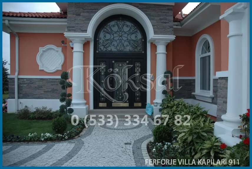 Ferforje Villa Kapıları 911