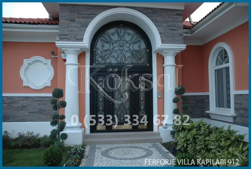 Ferforje Villa Kapıları 912