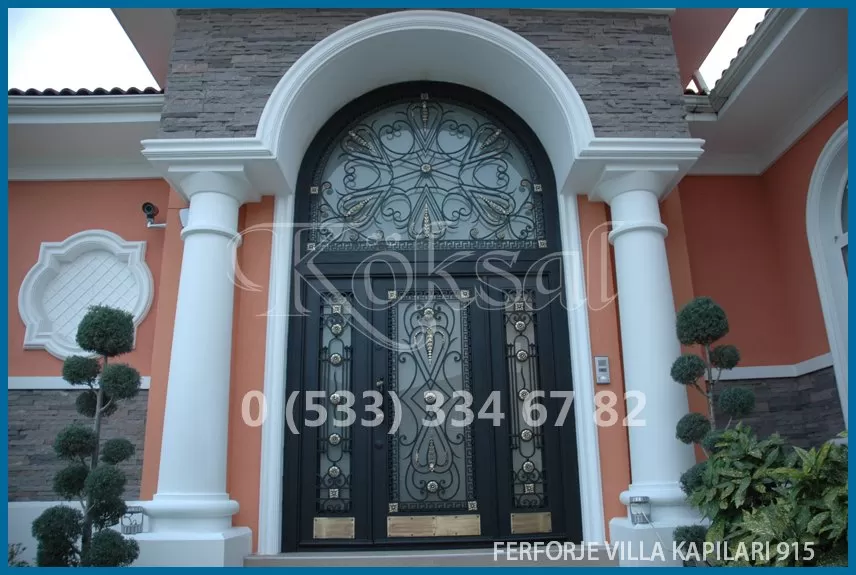 Ferforje Villa Kapıları 915