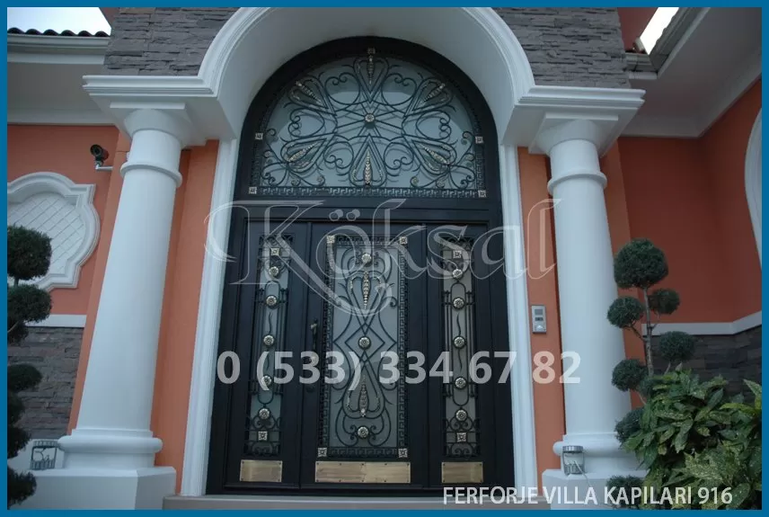 Ferforje Villa Kapıları 916