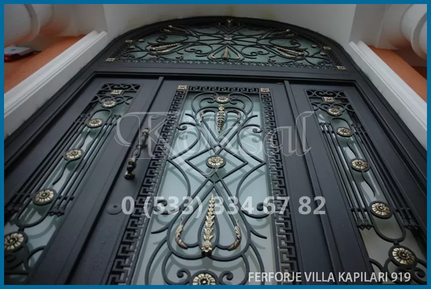 Ferforje Villa Kapıları 919