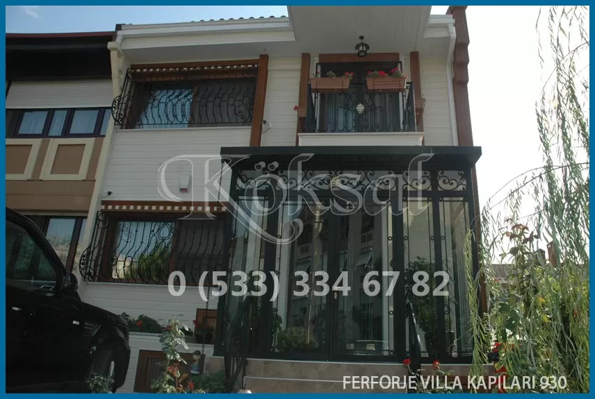 Ferforje Villa Kapıları 930