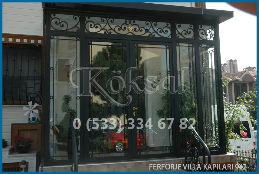 Ferforje Villa Kapıları 942