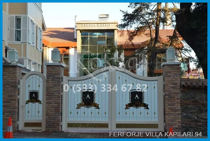 Ferforje Villa Kapıları 94