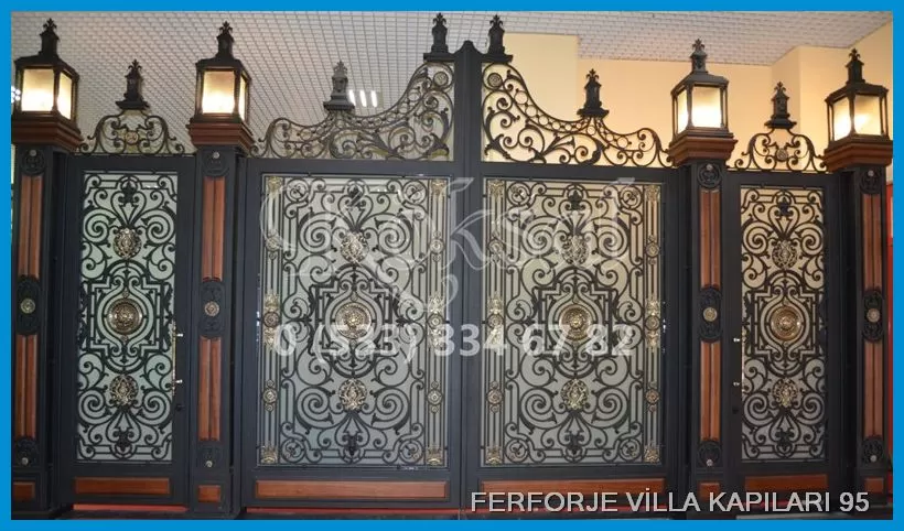Ferforje Villa Kapıları 95