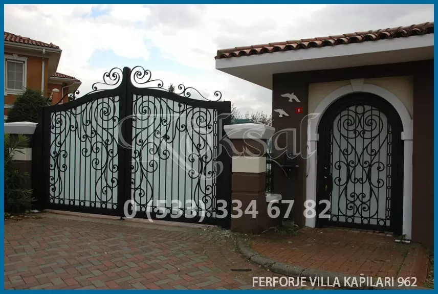 Ferforje Villa Kapıları 962