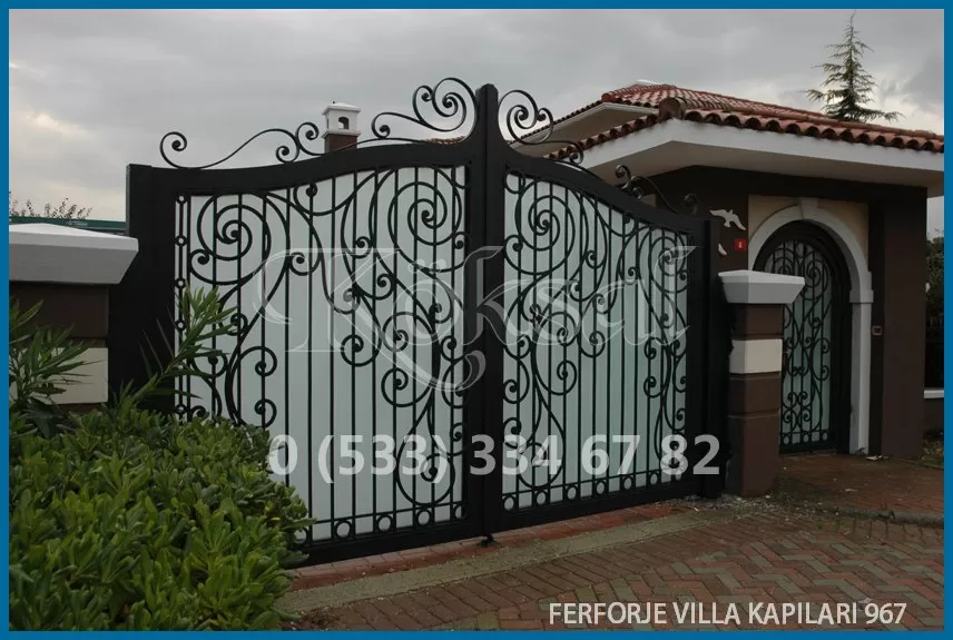Ferforje Villa Kapıları 967