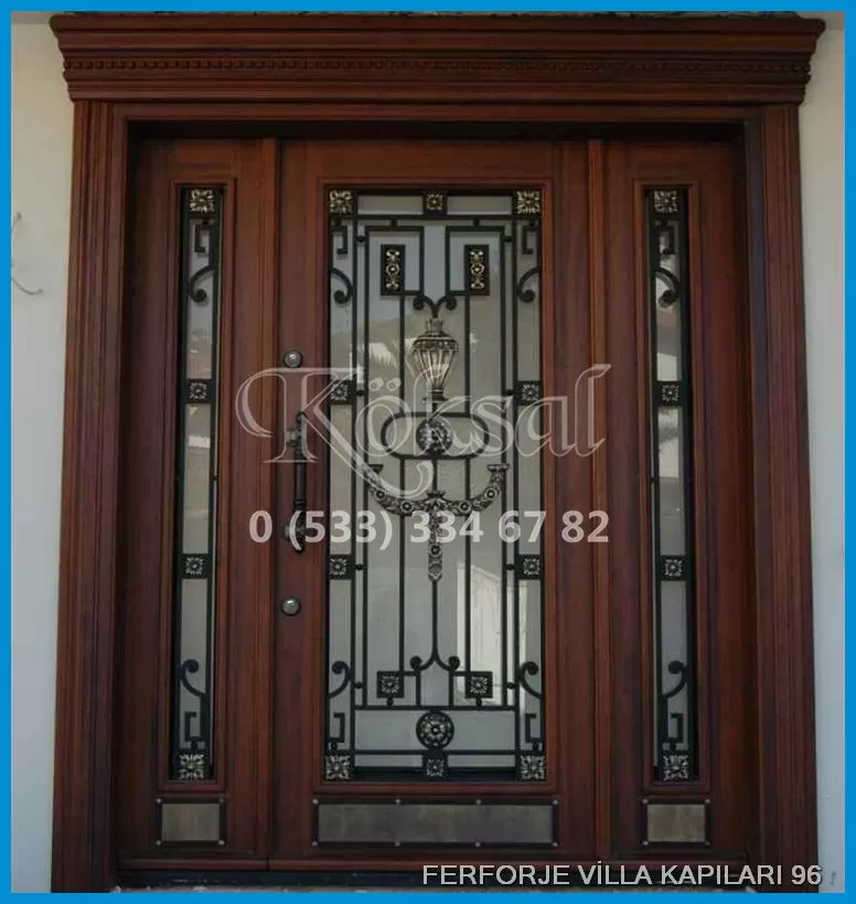 Ferforje Villa Kapıları 96
