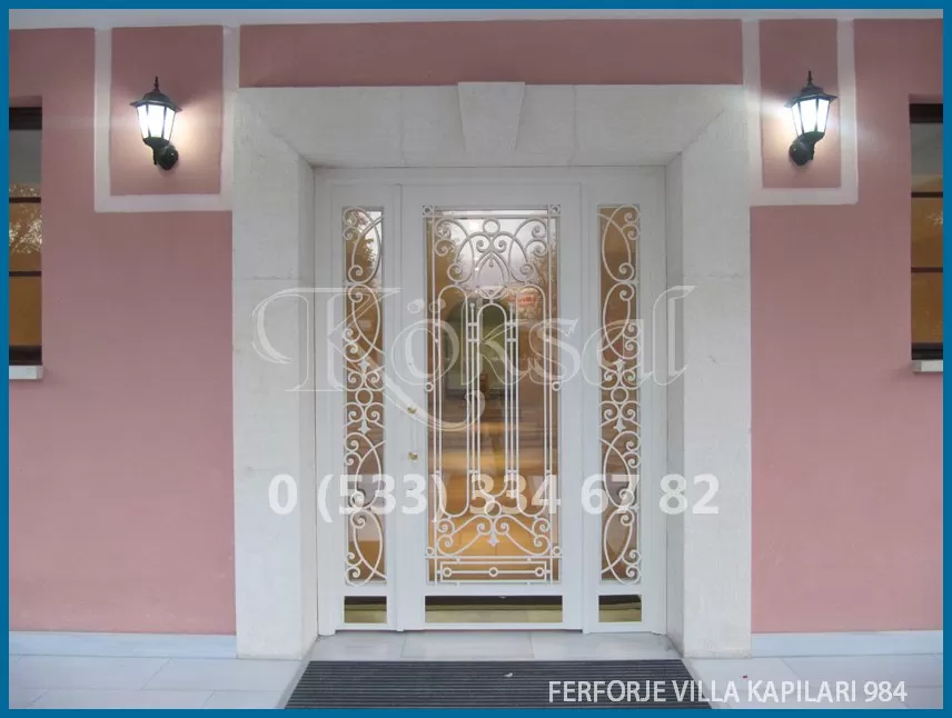 Ferforje Villa Kapıları 984
