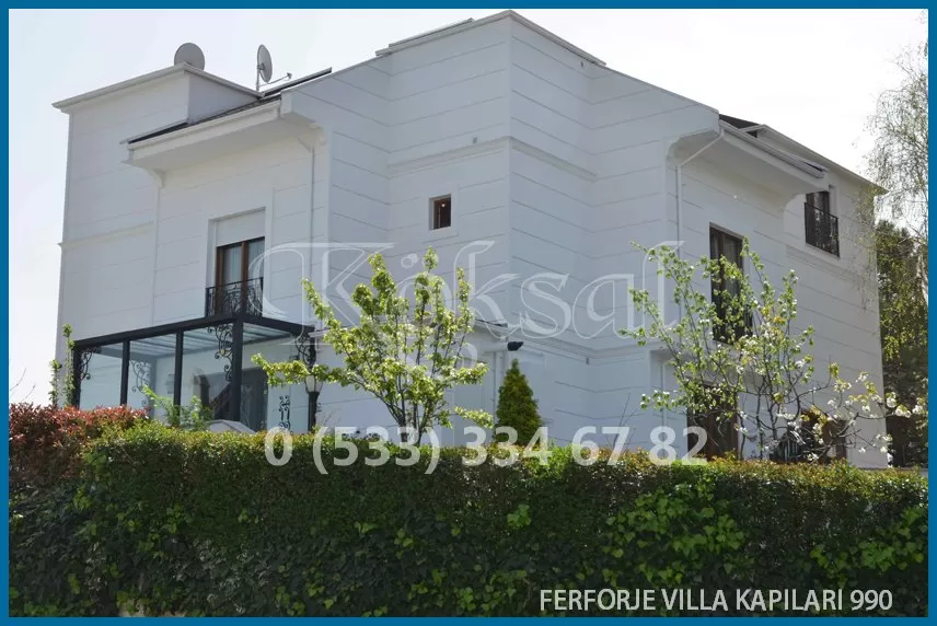 Ferforje Villa Kapıları 990