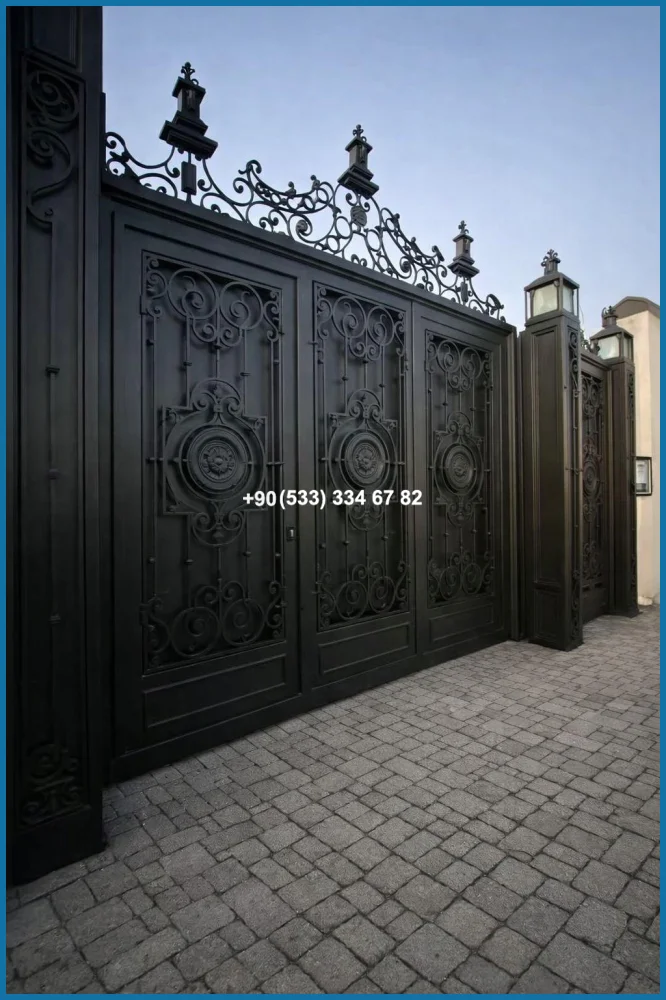 GARAJ KAPILARI-FERFORJE GARAJ KAPISI-VİLLA GARAJ KAPILARI ure19778