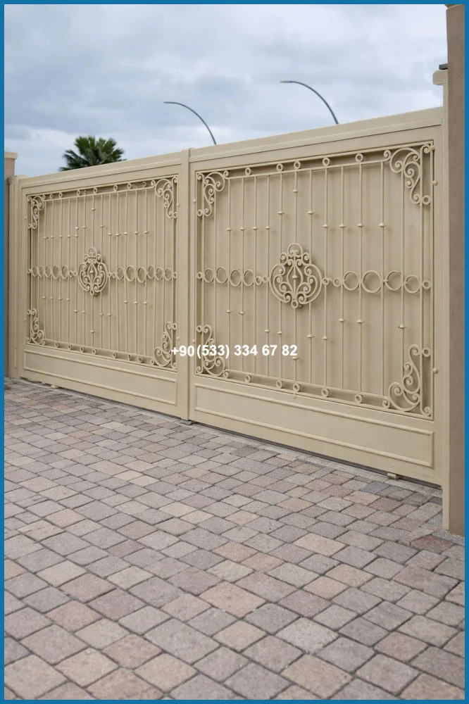 GARAJ KAPILARI-FERFORJE GARAJ KAPISI-VİLLA GARAJ KAPILARI ure19779