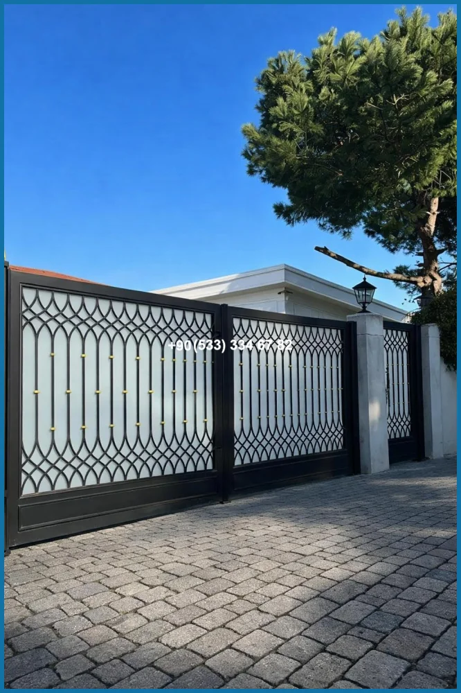 GARAJ KAPILARI-FERFORJE GARAJ KAPISI-VİLLA GARAJ KAPILARI ure19786