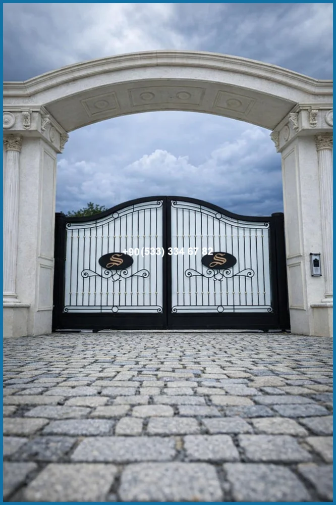 GARAJ KAPILARI-FERFORJE GARAJ KAPISI-VİLLA GARAJ KAPILARI ure19787