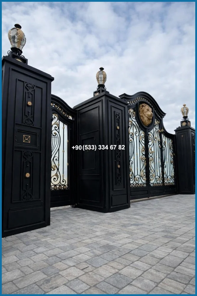 GARAJ KAPILARI-FERFORJE GARAJ KAPISI-VİLLA GARAJ KAPILARI ure19788