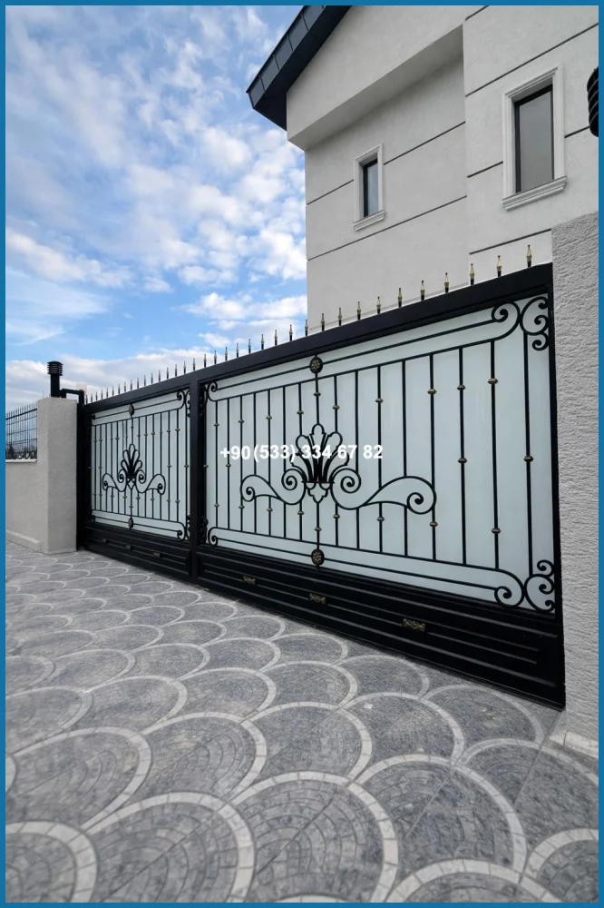 GARAJ KAPILARI-FERFORJE GARAJ KAPISI-VİLLA GARAJ KAPILARI ure19789