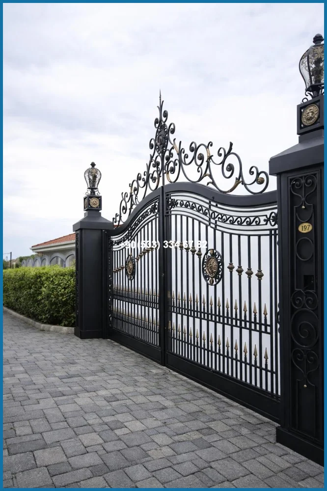 GARAJ KAPILARI-FERFORJE GARAJ KAPISI-VİLLA GARAJ KAPILARI ure19791