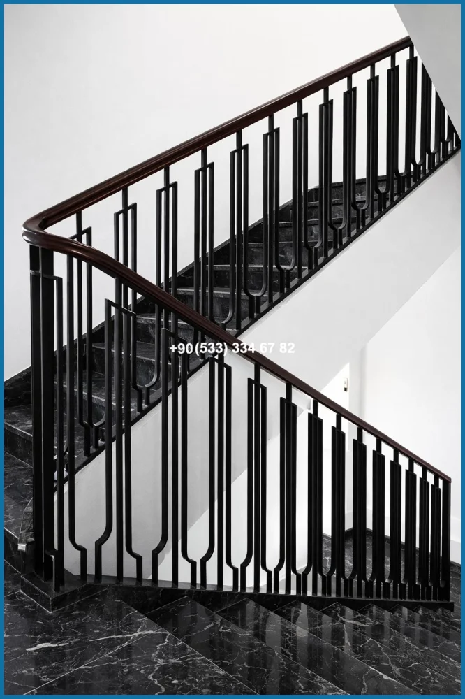 MERDİVEN KORKULUKLARI- MERDİVEN KORKULUK TASARIMI ure19699