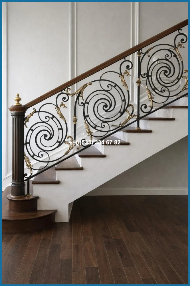 MERDİVEN KORKULUKLARI- MERDİVEN KORKULUK TASARIMI ure19705