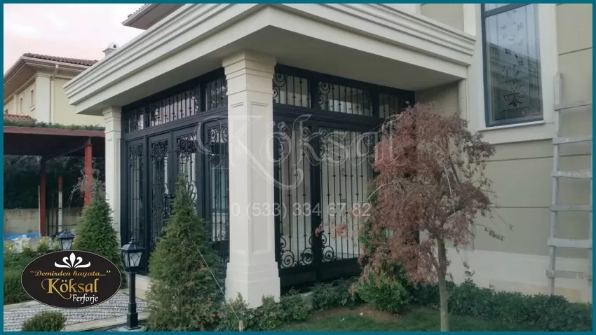 Villa Kapıları - Villa Kapı Modelleri - Demir Villa Kapısı 2023