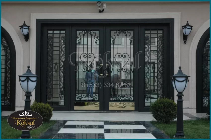 Villa Kapı Modelleri - Villa Giriş Kapıları