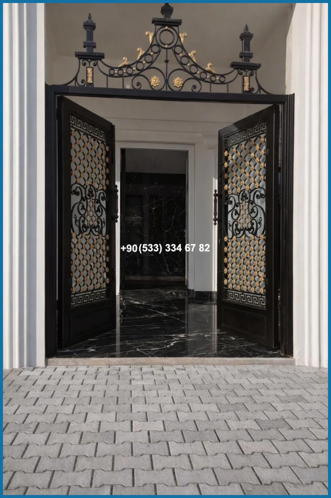 VİLLA KAPILARI-FERFORJE VİLLA KAPILAR-VİLLA GİRİŞ KAPILAR ure19436