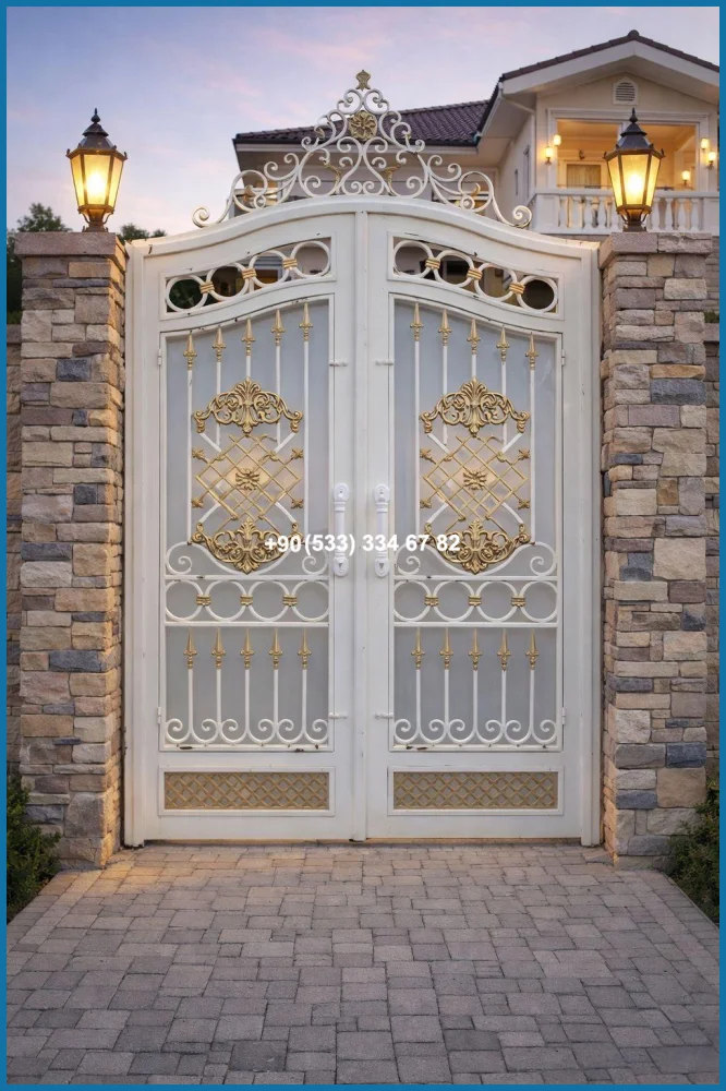 VİLLA KAPILARI-FERFORJE VİLLA KAPILAR-VİLLA GİRİŞ KAPILAR ure19439