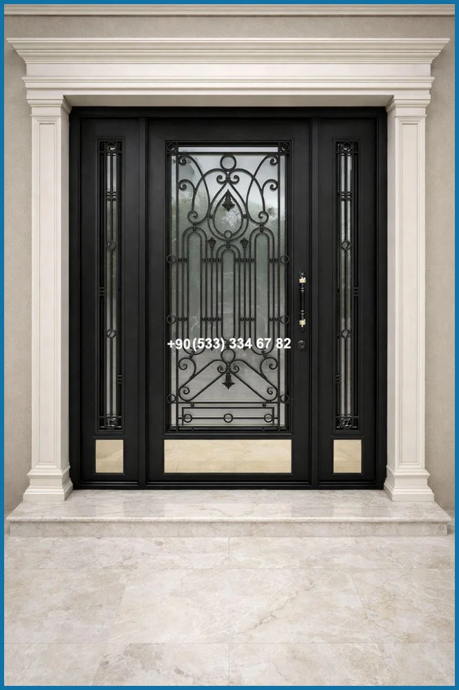 VİLLA KAPILARI-FERFORJE VİLLA KAPILAR-VİLLA GİRİŞ KAPILAR ure19442