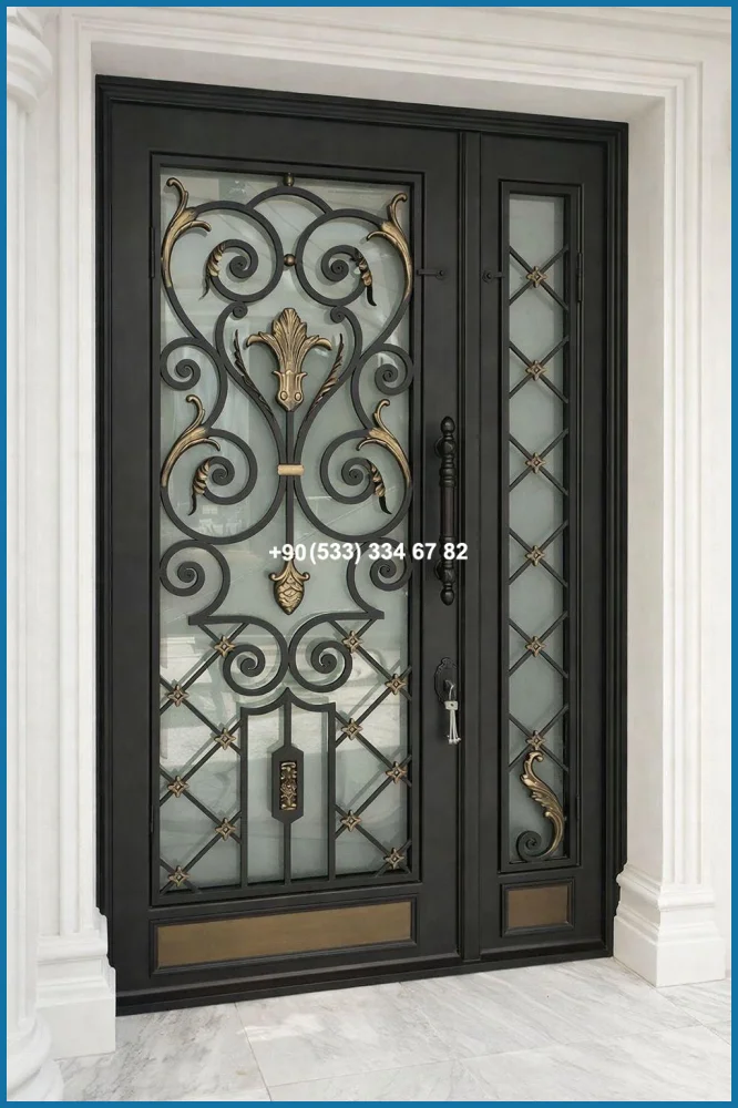 VİLLA KAPILARI-FERFORJE VİLLA KAPILAR-VİLLA GİRİŞ KAPILAR ure19443