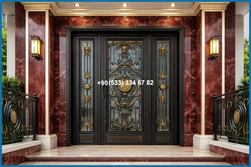 VİLLA KAPILARI-FERFORJE VİLLA KAPILAR-VİLLA GİRİŞ KAPILAR ure19721