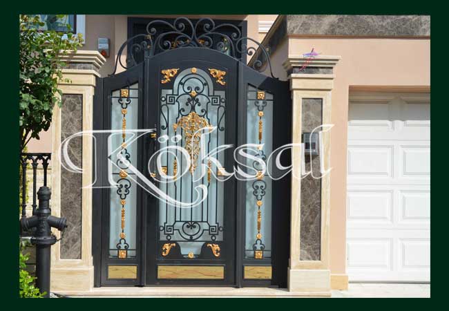 Ferforje Ahşap Özel Tasarım Kapı İmalatı