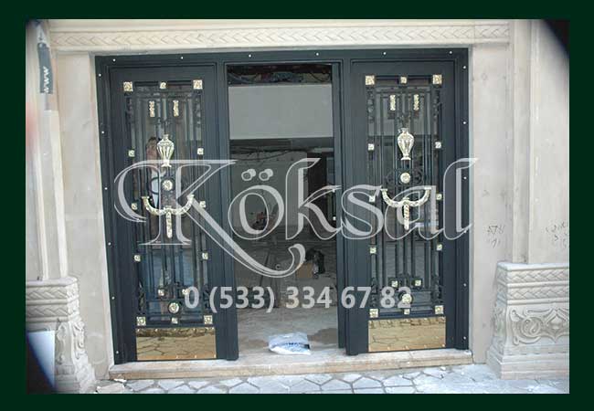 Ferforje Bahçe Kapısı Modelleri