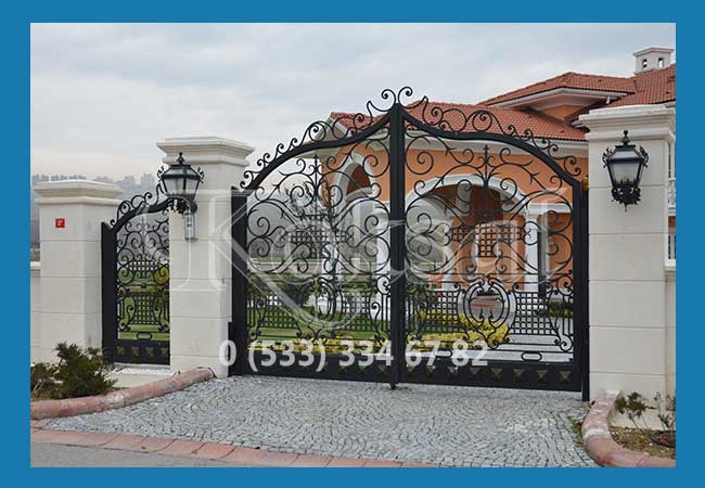 Villa Bahçe Kapısı Modelleri