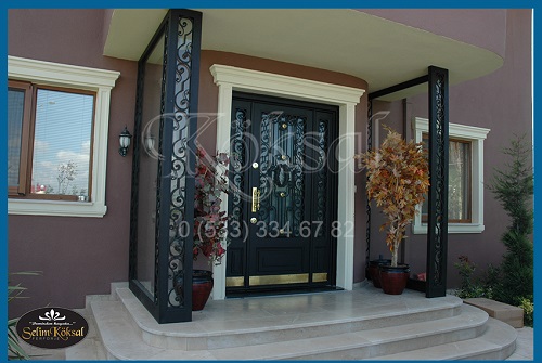 villa kapı modelleri - ferforje villa kapıları - villa kapıları